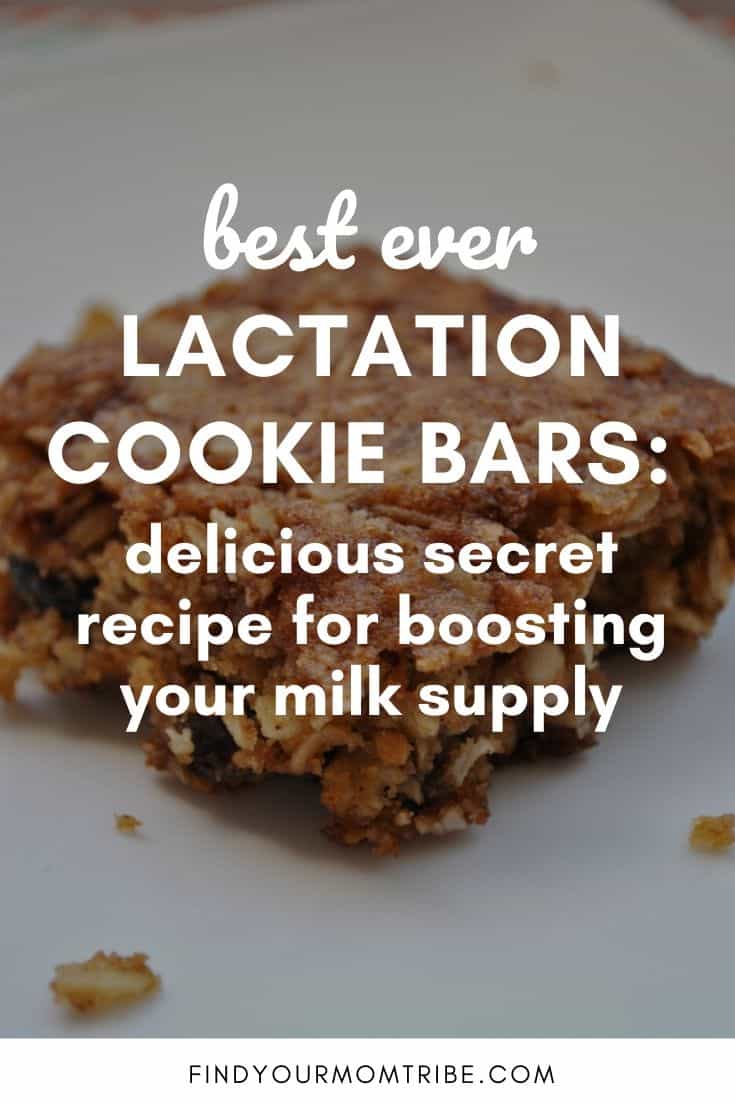 Lactation Cookie Bars: Delicious Secret Recipe for Boosting your Milk Supply