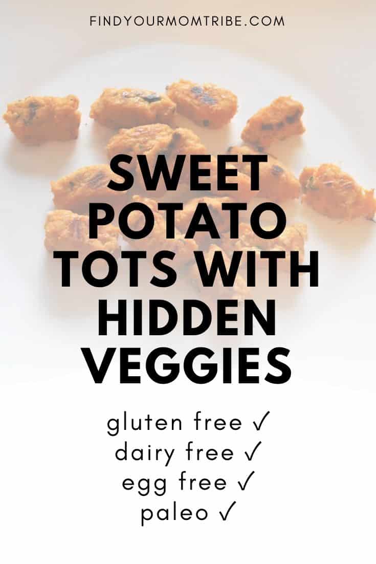 Sweet Potato Tots with Hidden Veggies
