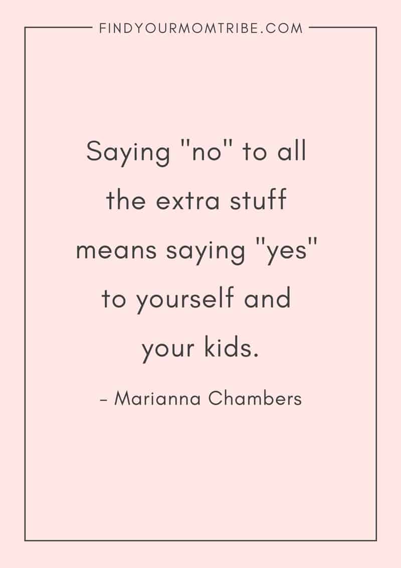 How Learning to Say No Will Make You a Better Mom