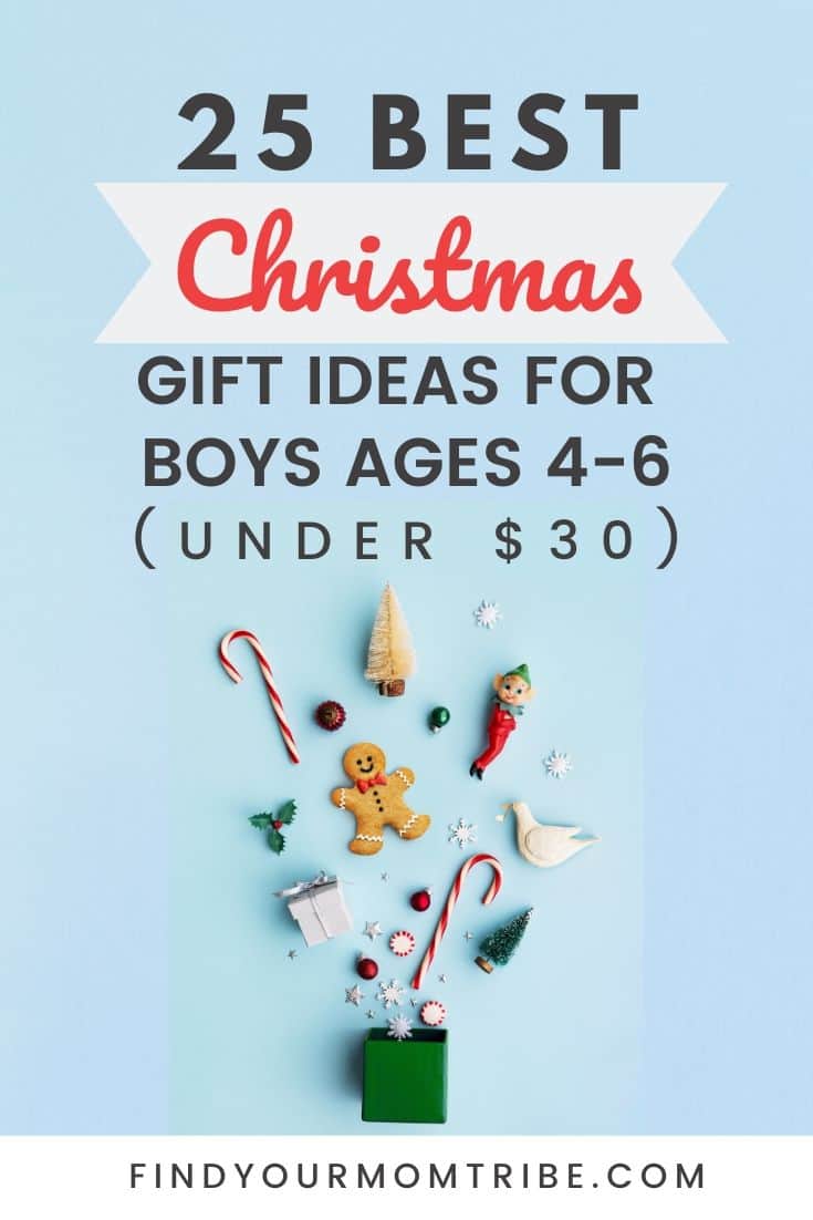 pinterest 25 Best Christmas Gift Ideas for Boys ages 4-6 (Under $30)