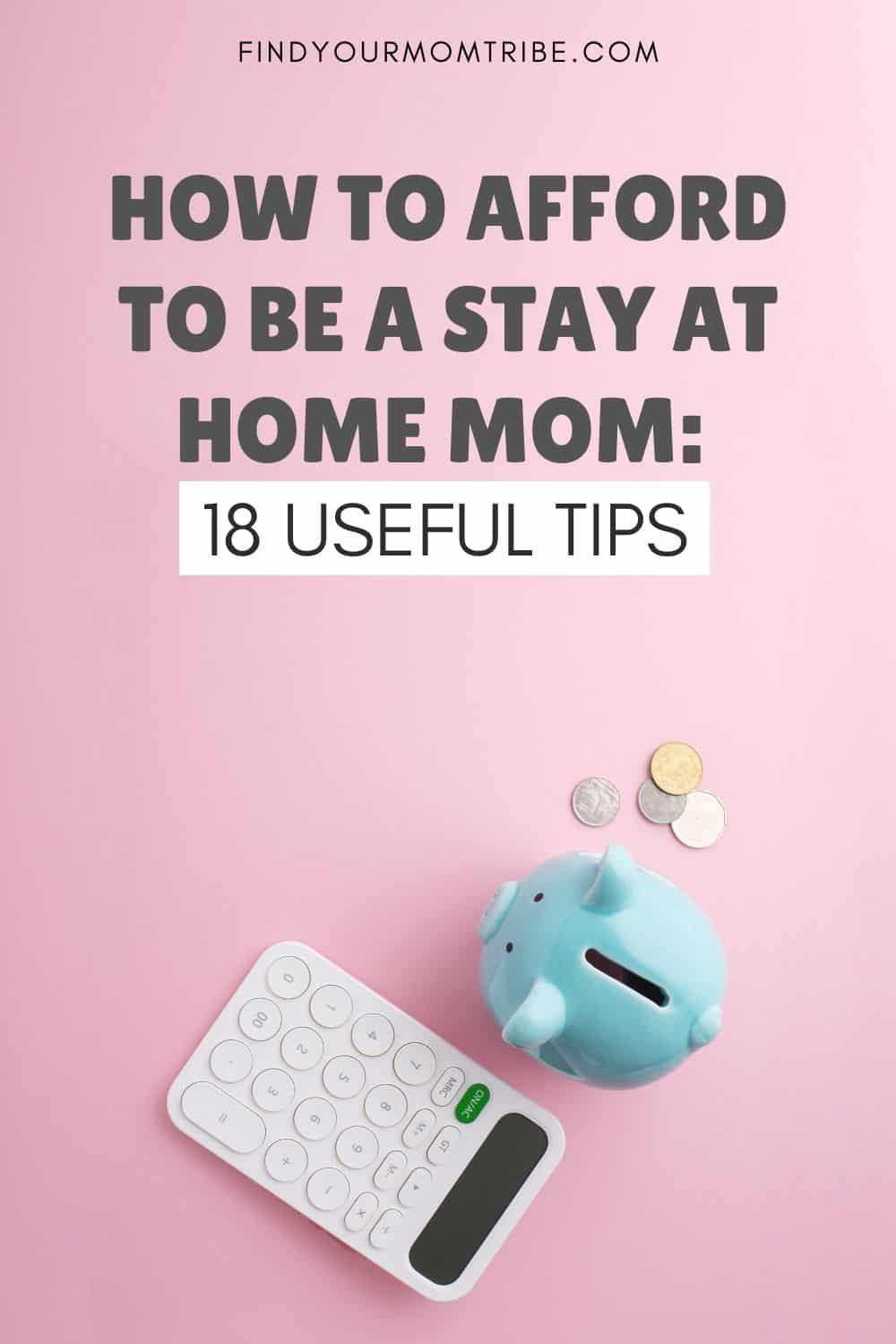 How To Afford To Be A Stay At Home Mom Pinterest