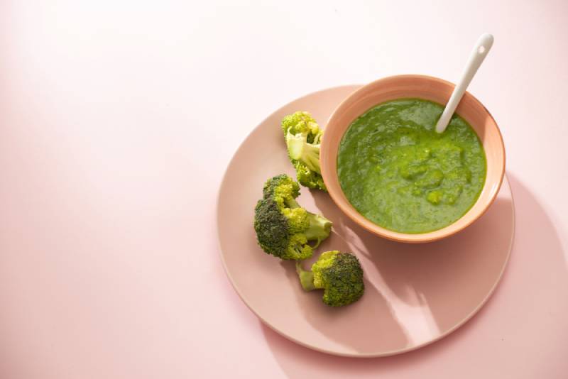 Broccoli puree for baby