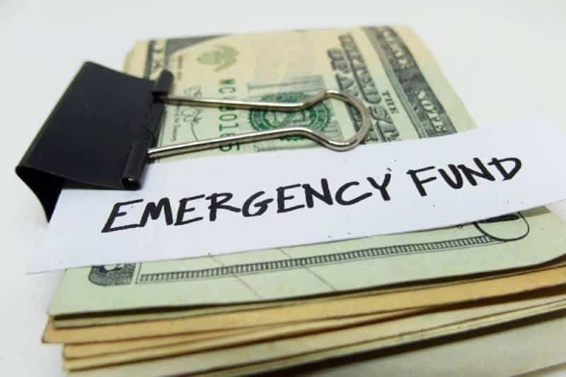 Emergency fund concept