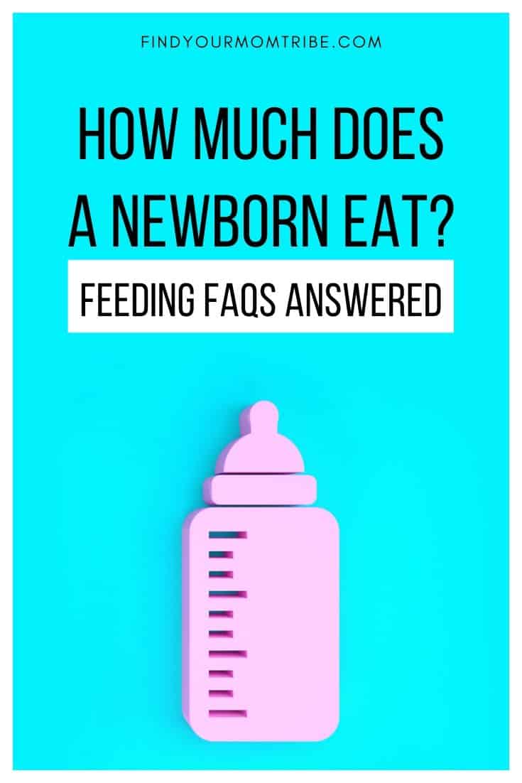 How Much Does A Newborn Eat Pinterest