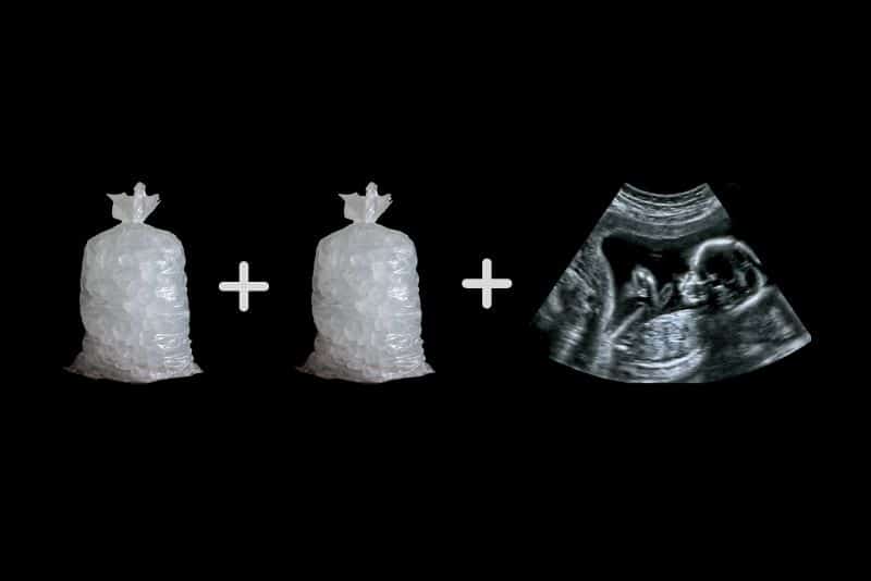 Ice ice baby pregnancy announcement