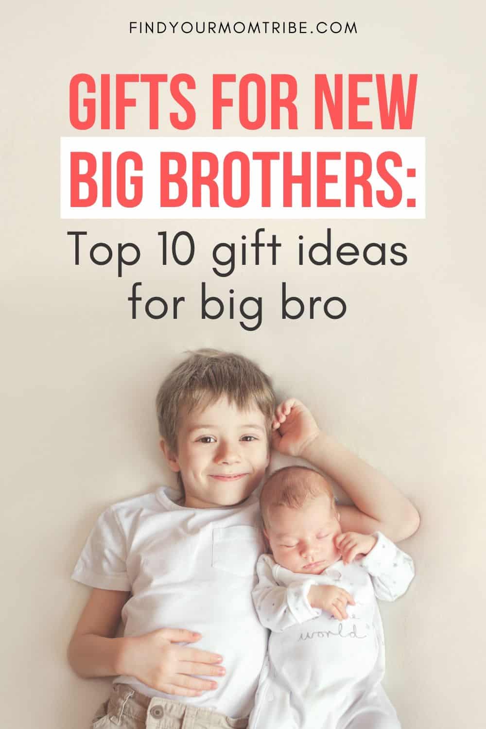 Pinterest Gifts For New Big Brothers