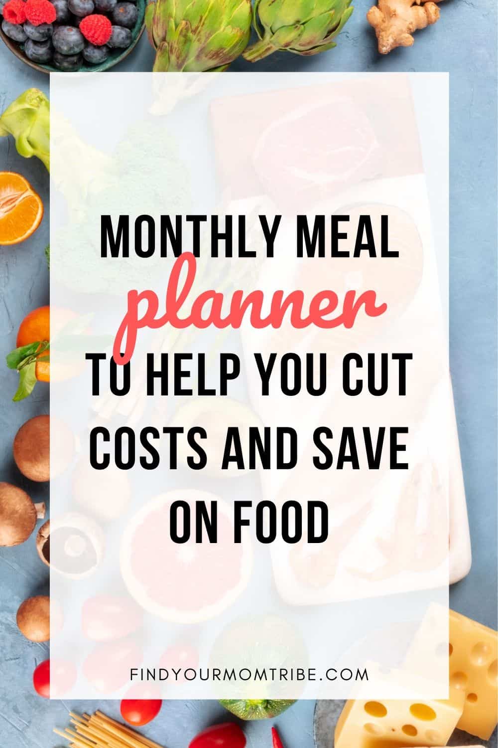 Pinterest Monthly Meal Planner