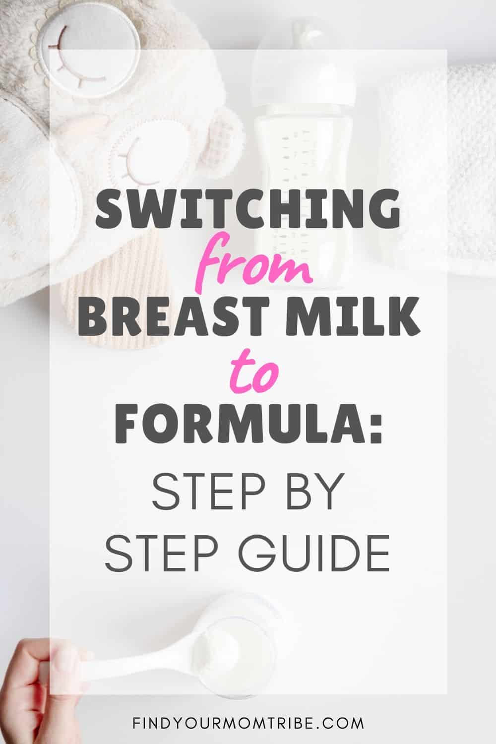 Switching From Breast Milk To Formula