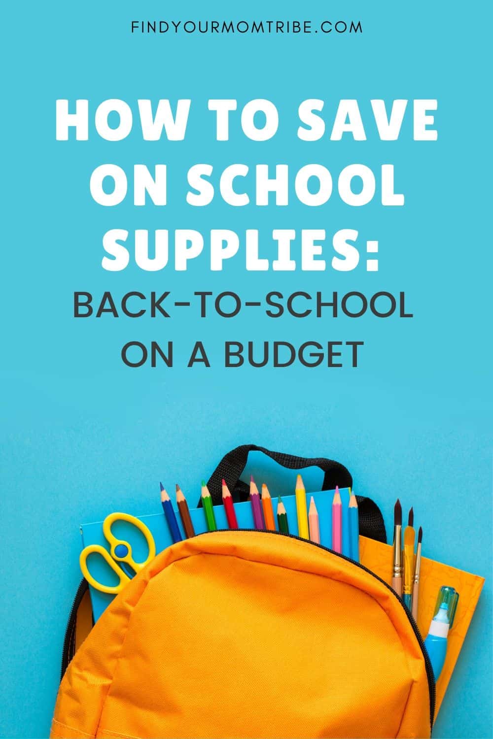 How To Save On School Supplies Pinterest