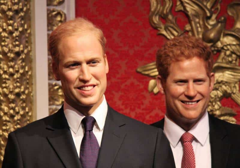 Prince Harry and Prince William siblings