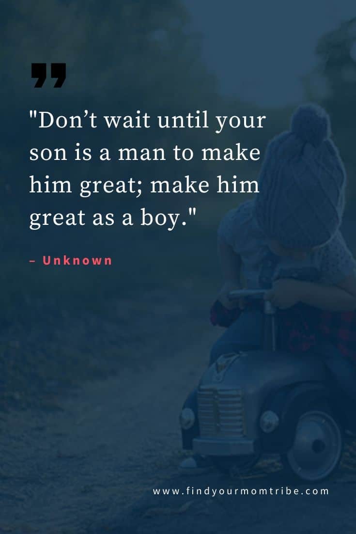 80+ Little Boy Quotes About Your Handsome Little Man