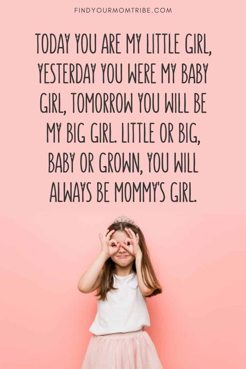 Mommy's girl quote