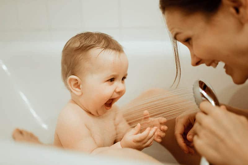 Showering Baby: Is It Safe Or Should You Wait?