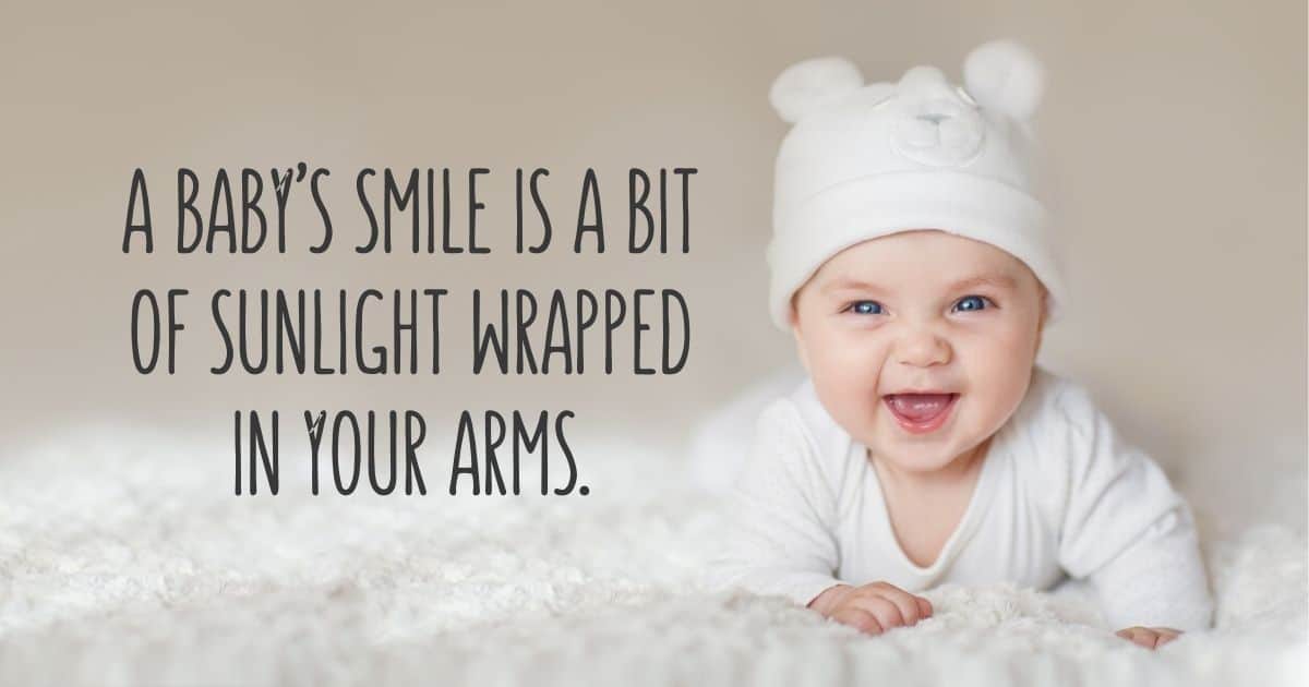 120+ Sweetest Baby Smile Quotes To Melt Your Heart