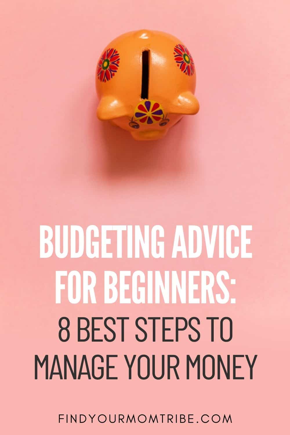 Budgeting Advice For Beginners_ 8 Best Steps To Manage Your Money Pinterest