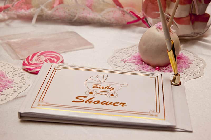 guest book baby shower