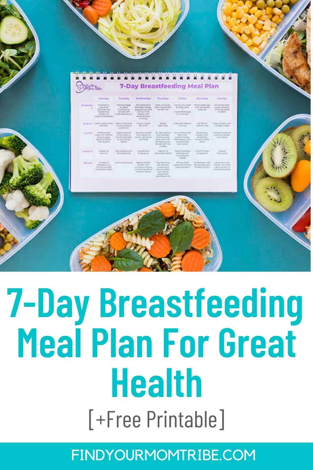 Breastfeeding Meal Plan For Great Health