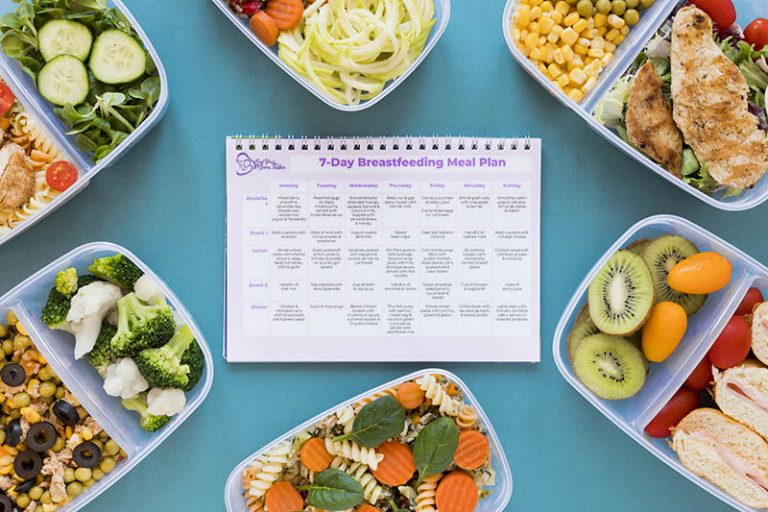 7-Day Breastfeeding Meal Plan For Great Health [+Free Printable]