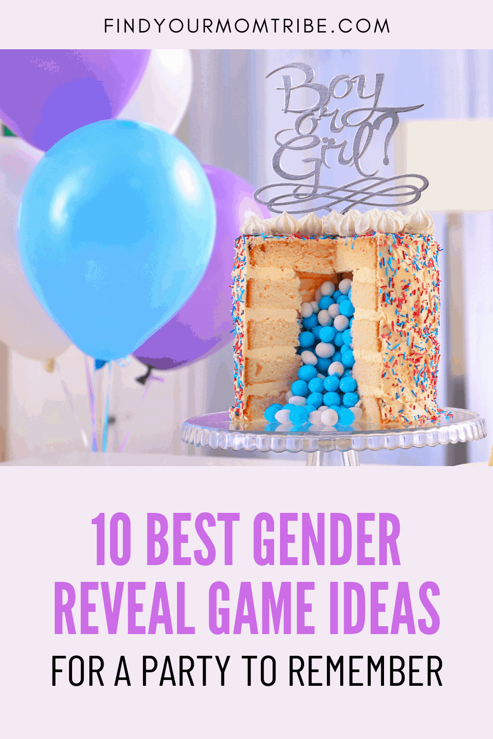  Pinterest gender reveal games ideas