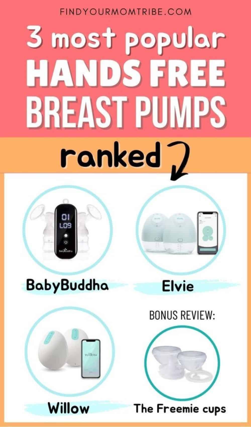 3 Hands Free Breast Pumps Ranked