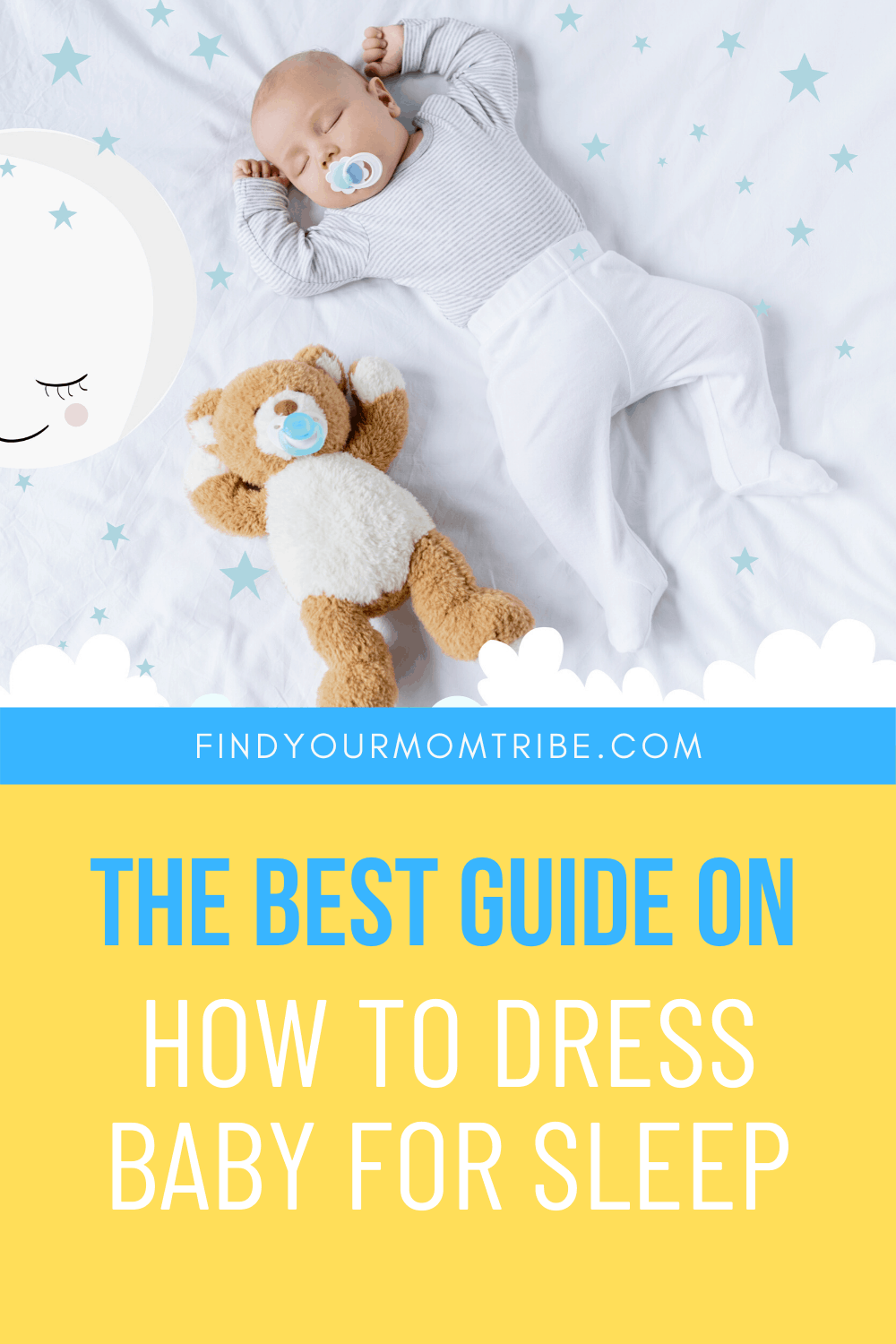 Pinterest how to dress baby for sleep