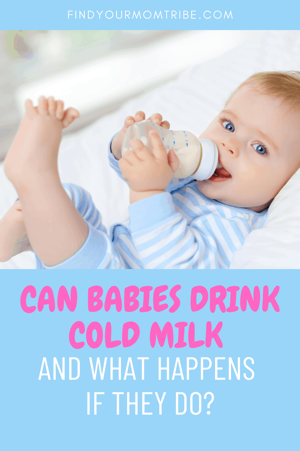 Pinterest can babies drink cold milk