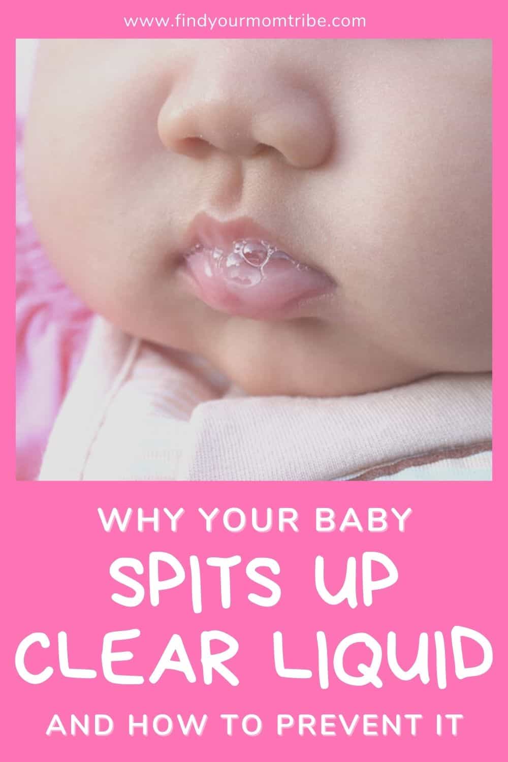 Baby Spits Up Clear Liquid
