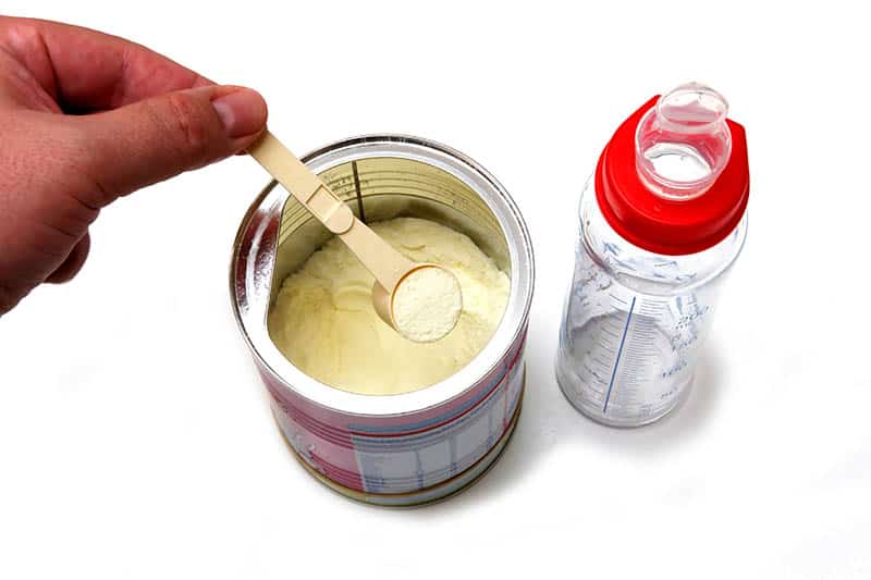 mixing formula and breastmilk