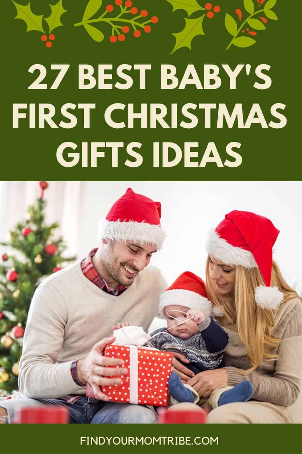 27 Best Baby's First Christmas Gifts Ideas 