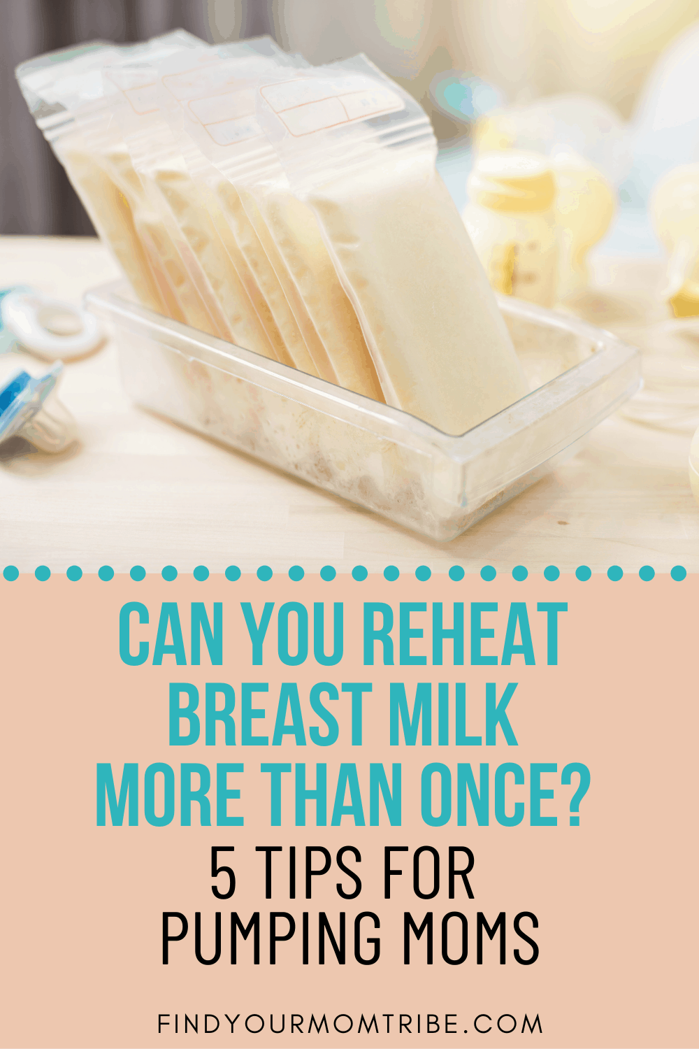 Pinterest can you reheat breast milk more than once