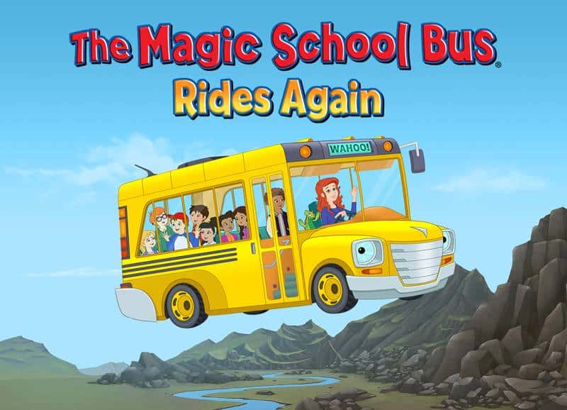 Yellow magic school bus
