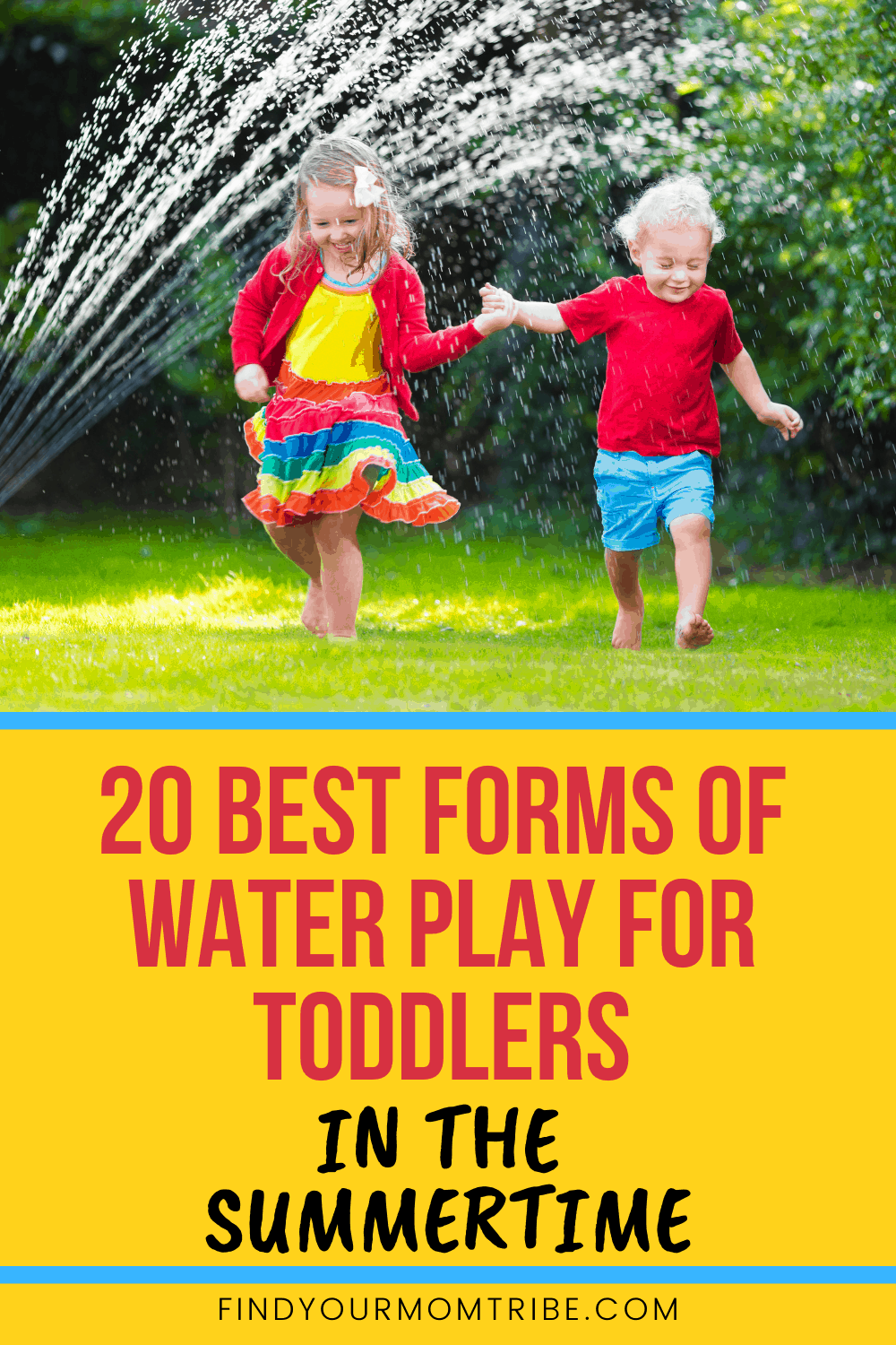 Pinterest water play for toddlers