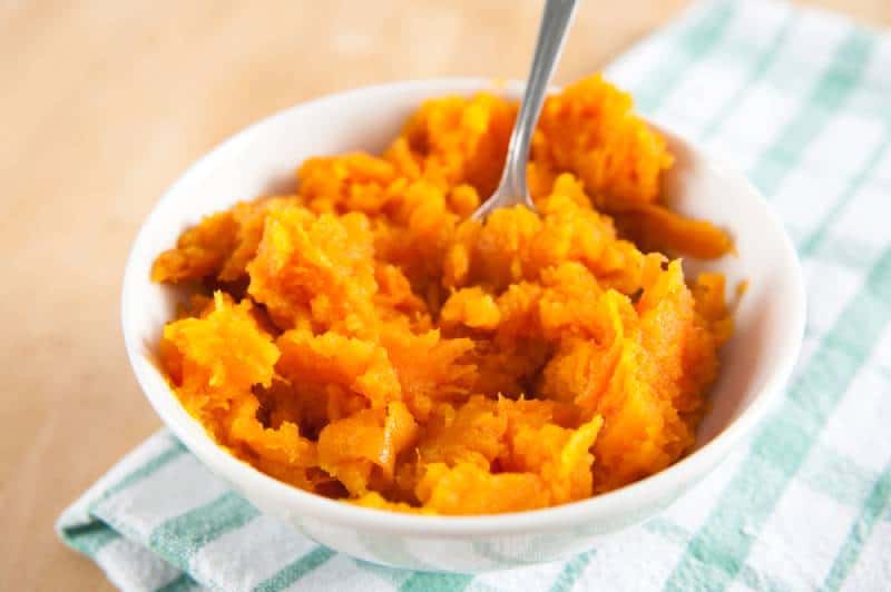 Sweet potatoes in a bowl