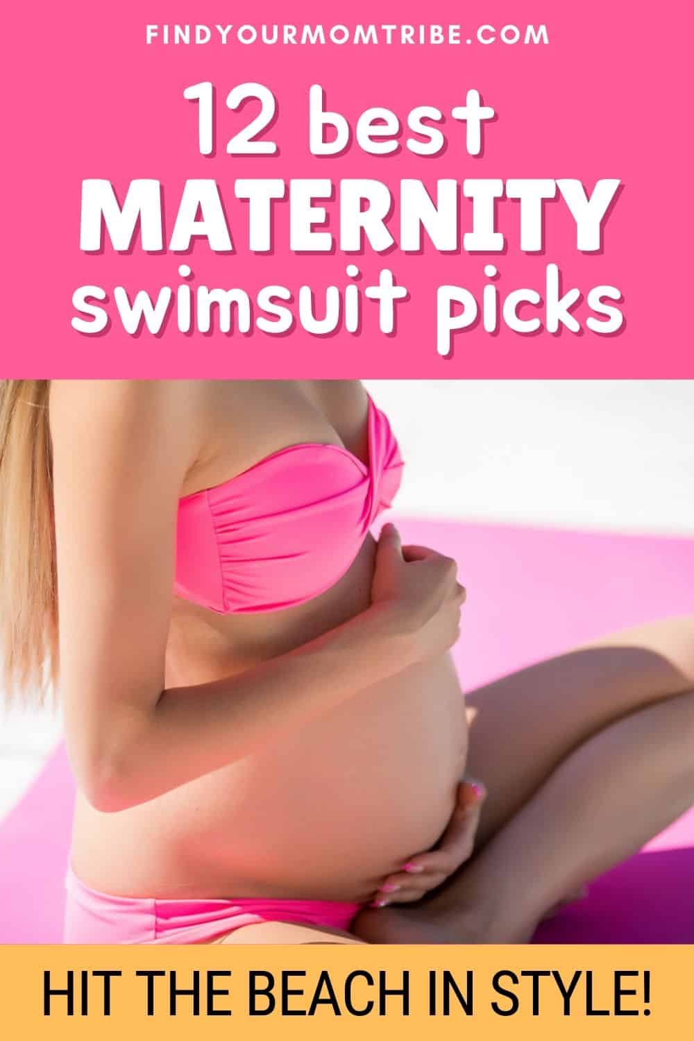 12 Best Maternity Swimsuit Picks Pinterest