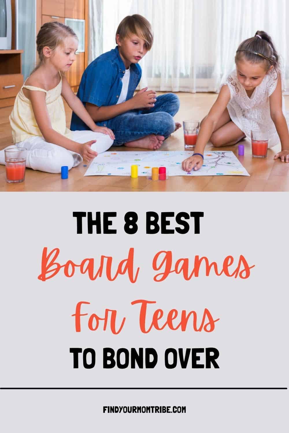 Pinterest board games for teens 