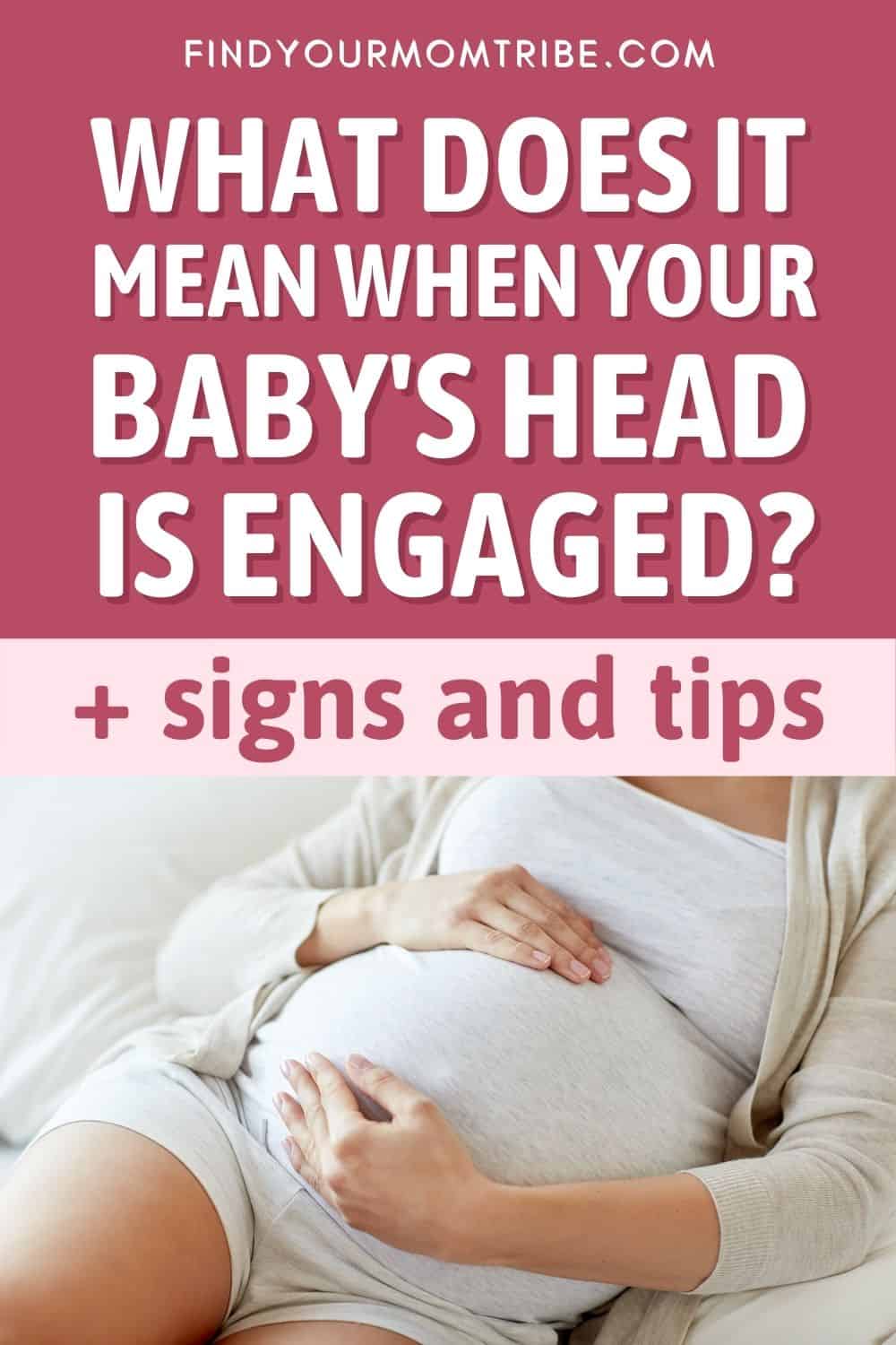 How To Tell If Baby Is Engaged In Pelvis Pinterest