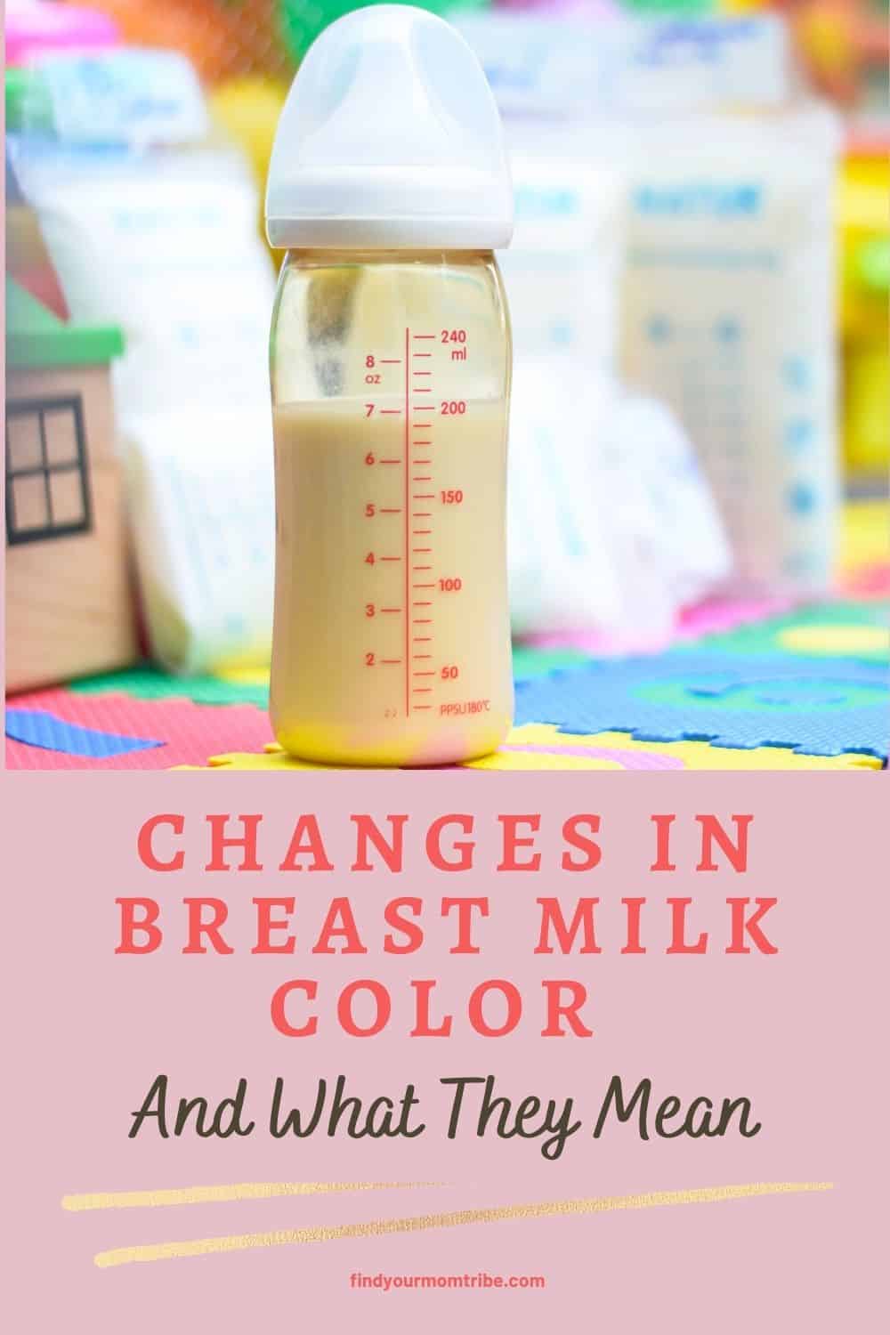 pinterest breast milk color