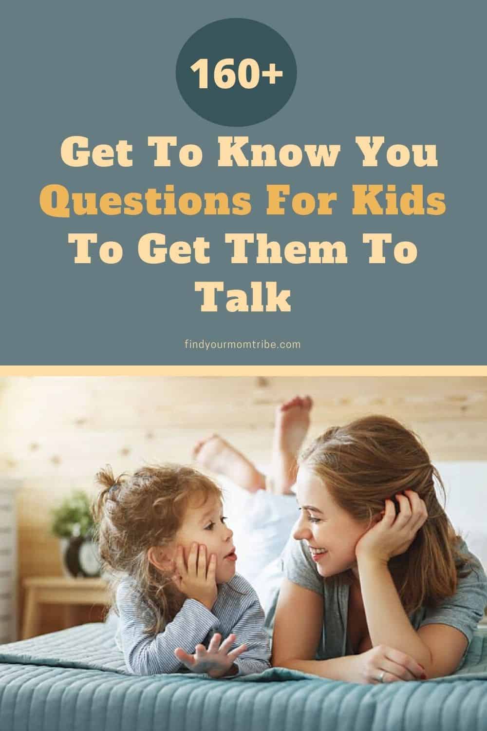 pinterest get to know you questions for kids