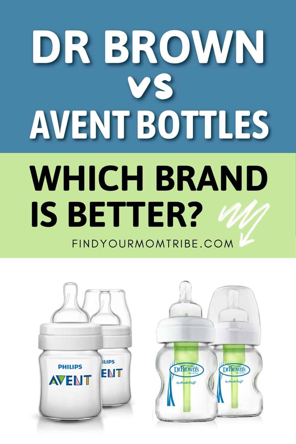 Dr Brown Vs Avent Bottles – Which Brand Is Better Pinterest