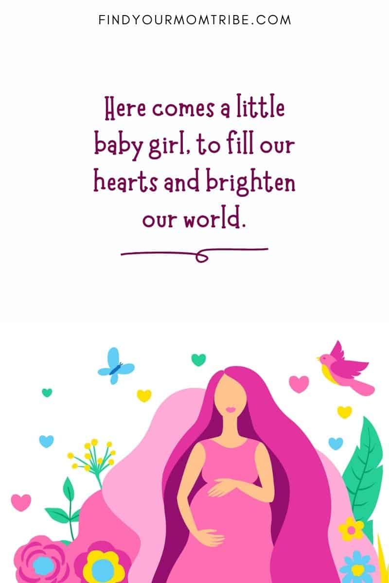 Expecting Baby Girl Quotes