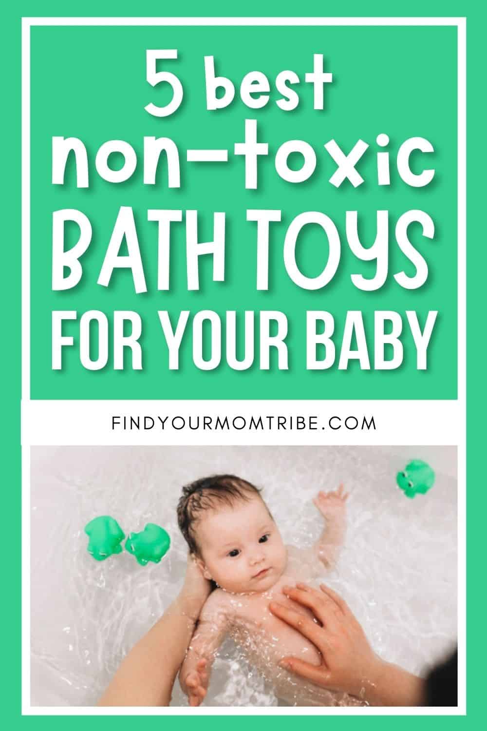 5 Best Non-Toxic Bath Toys Pinterest