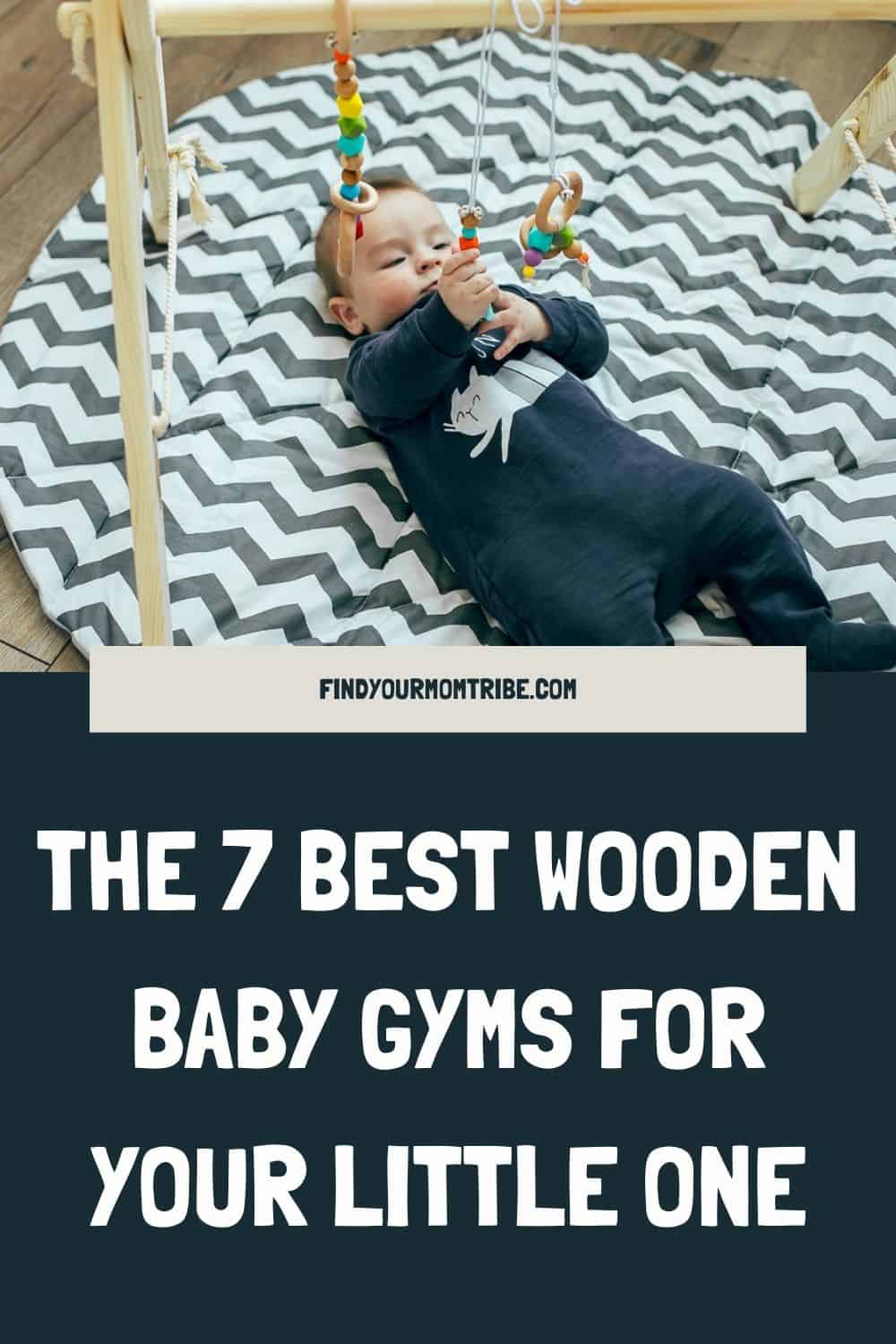 Pinterest wooden baby gym