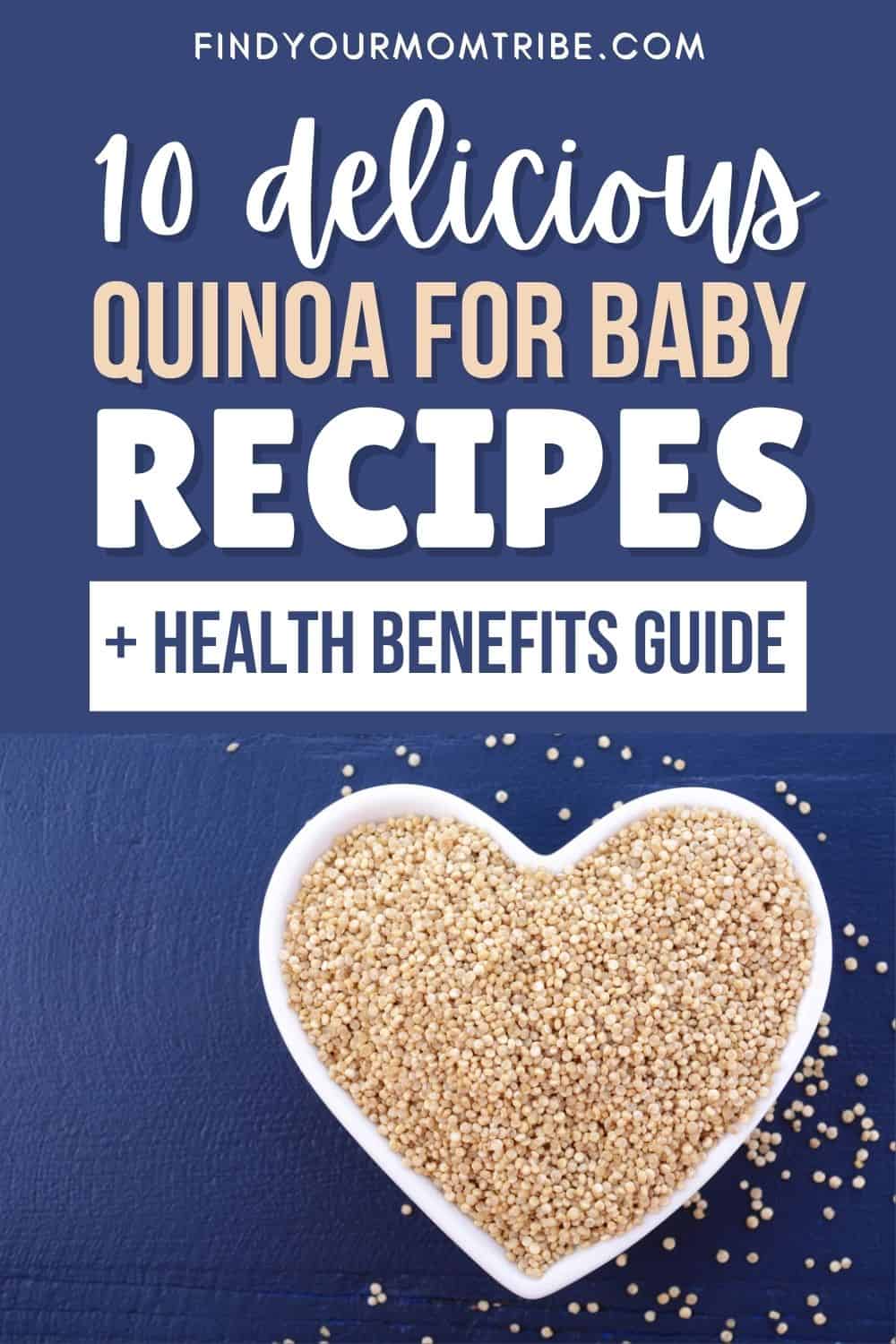 10 Delicious Quinoa For Baby Recipes Pinterest