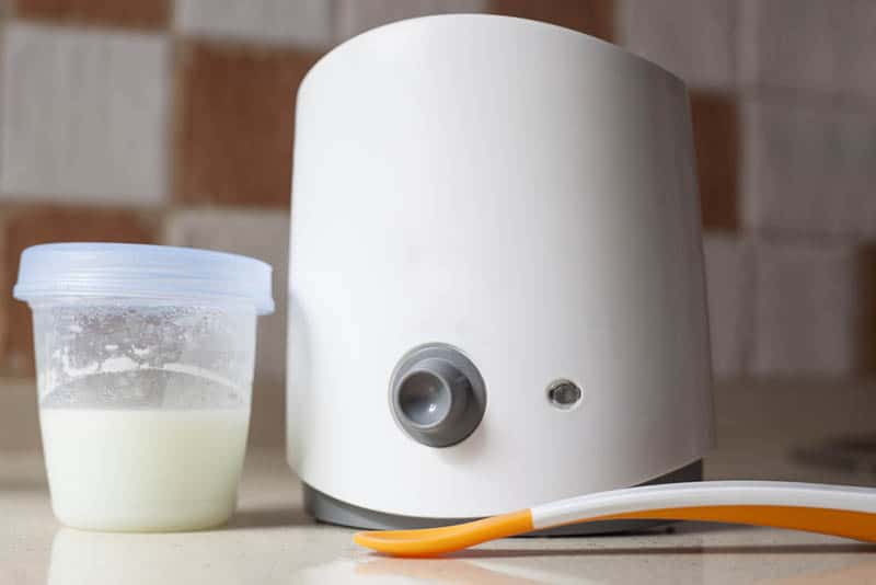 Electric baby food warmer used for heat breast milk
