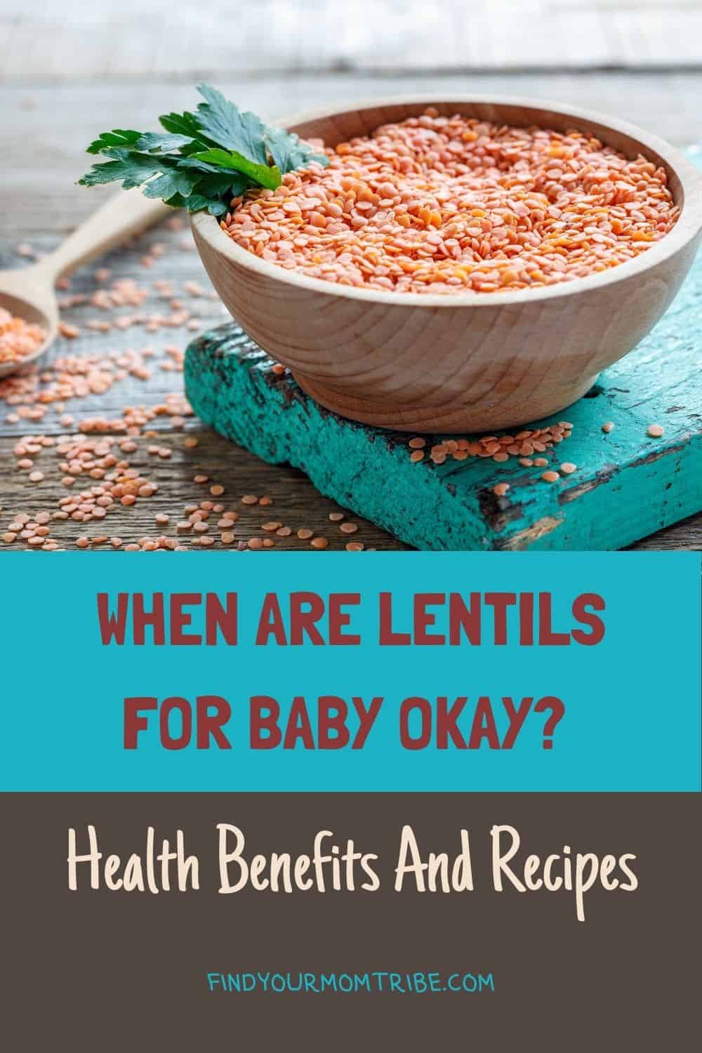 Pinterest lentils for baby 