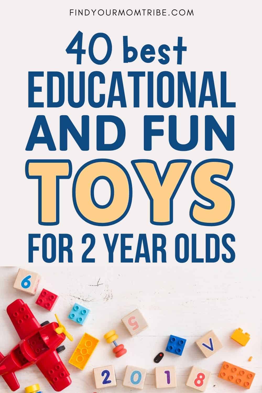Best Educational And Fun Toys For 2 Year Olds Pinterest