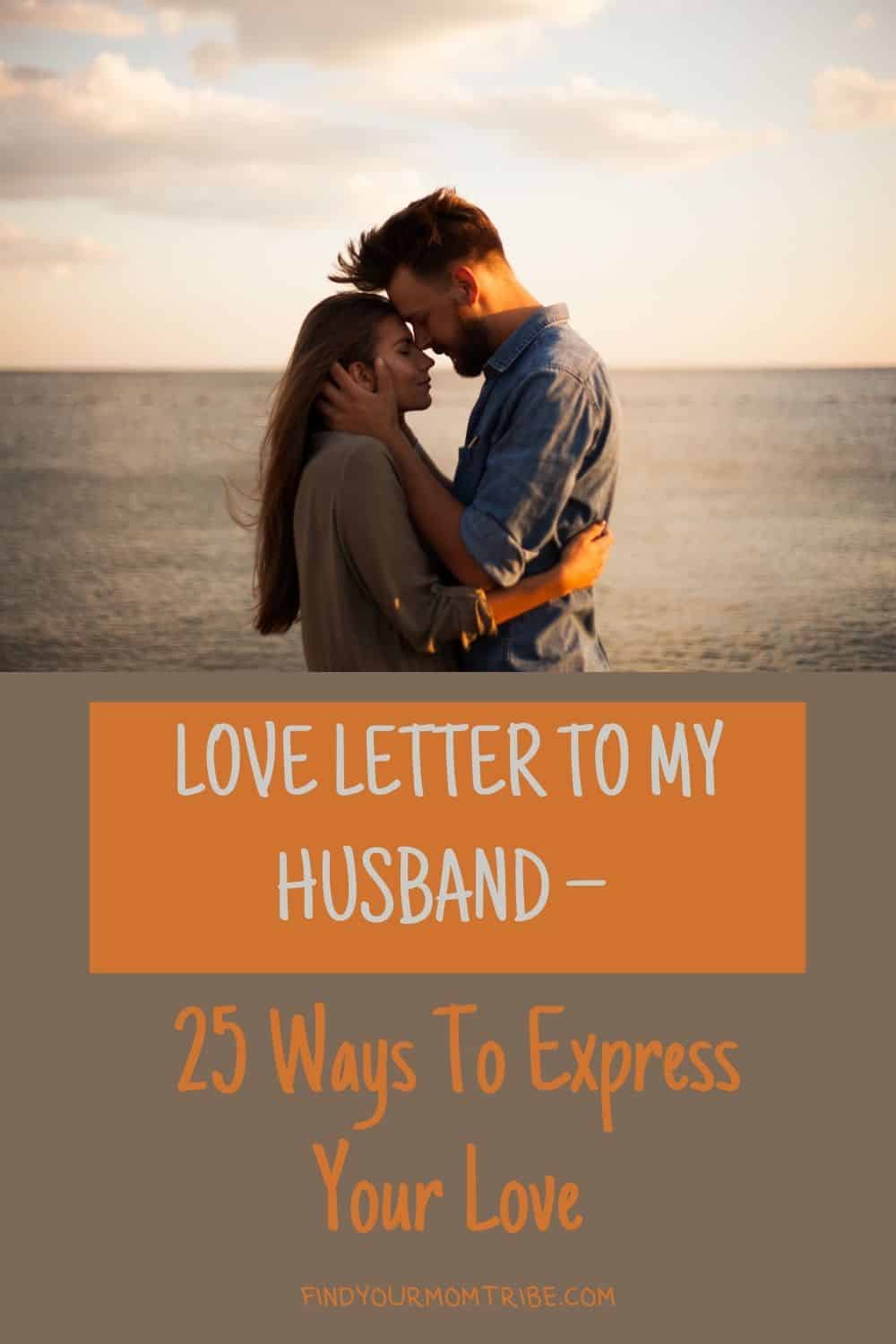  Pinterest letter to my husband