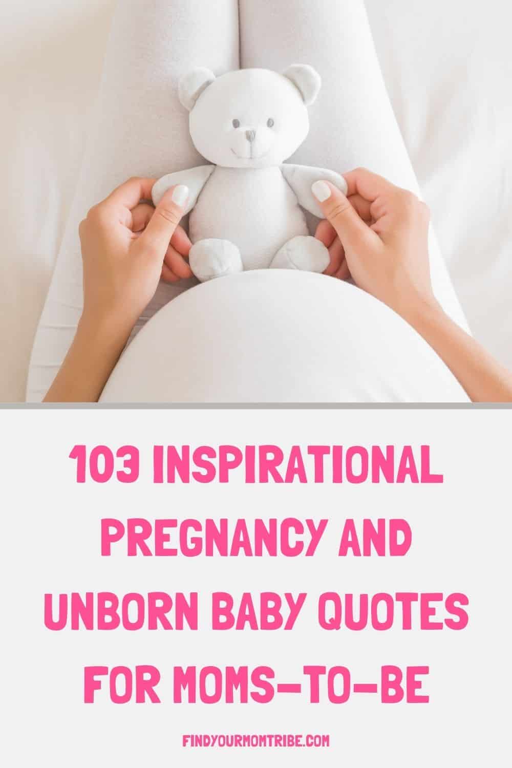 Pinterest unborn baby quotes 