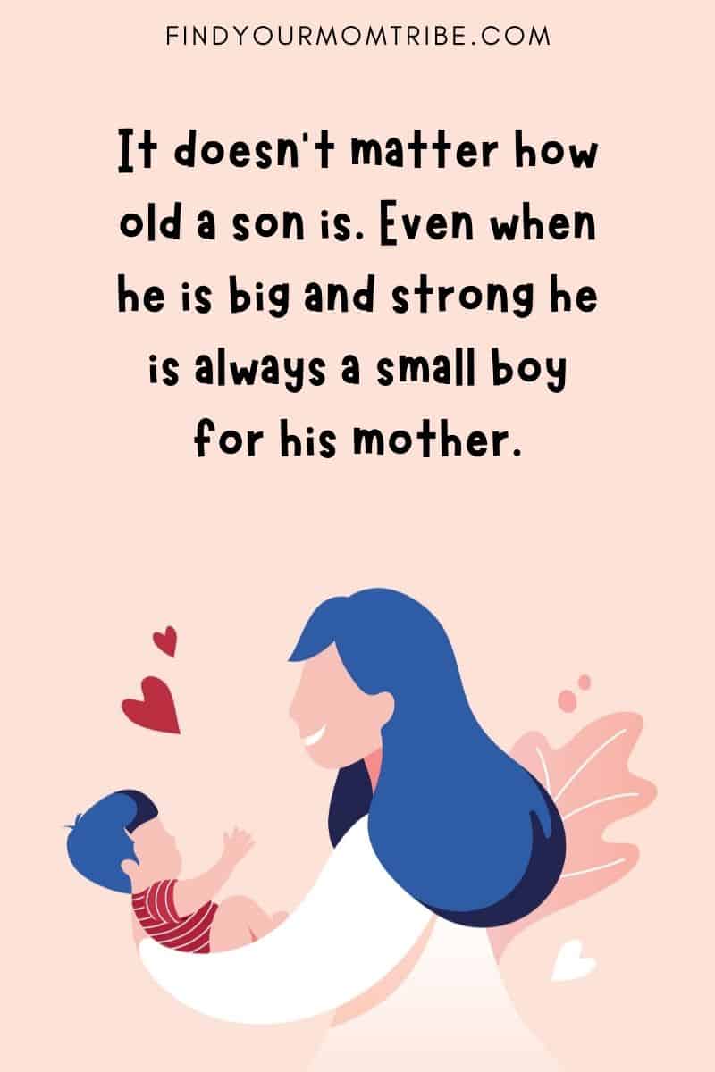 Short Mother Son Quotes