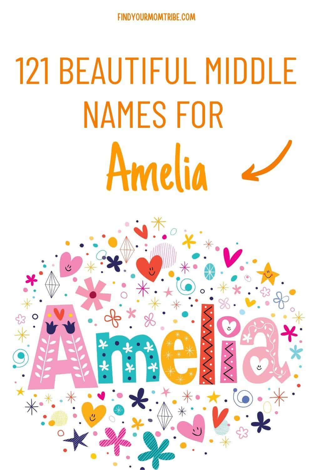 Pinterest middle names for amelia 